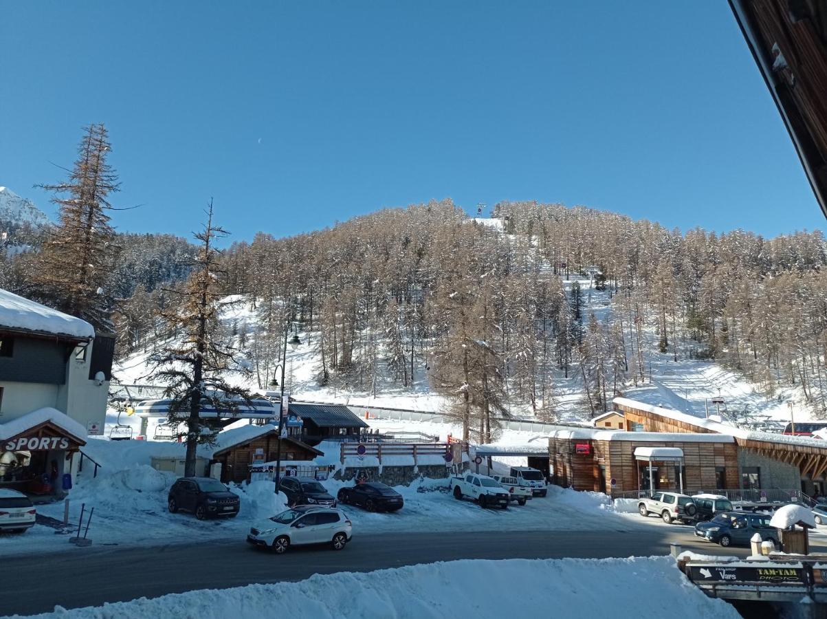 Residence Le Schuss Studio Montagne En Bas Des Pistes Vars  Exterior foto